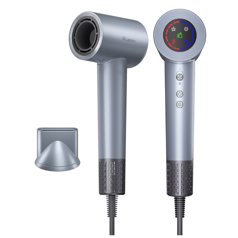 Hair Dryer, High-Speed Ionic Low Noise Blow Dryer with Brushless Motor for Fast Drying