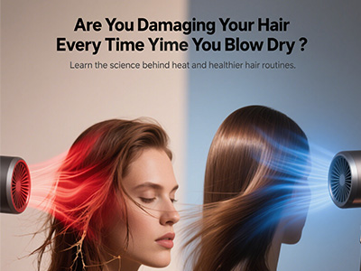 Are You Damaging Your Hair Every Time You Blow Dry? Here's What Science Says